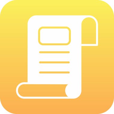 Vektör belgesi Simge illüstrasyonu