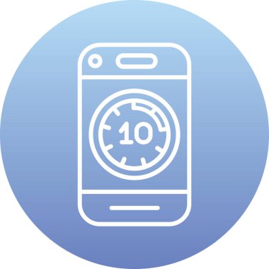 vektör cep telefon simgesi