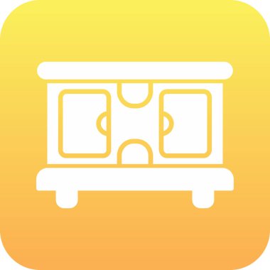 Modern b 'nin vektör illüstrasyonu eksik simgesi