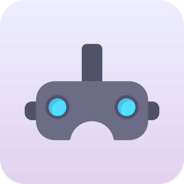 robot ikon vektör illüstrasyonu