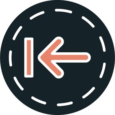 ok simgesi vektör illüstrasyonu