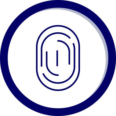 Modern bir simgenin vektör illüstrasyonu