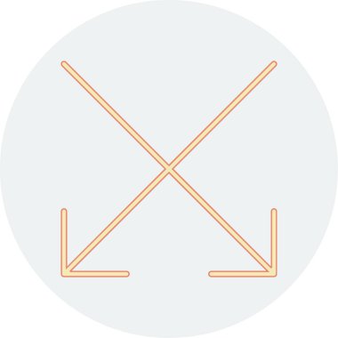 Modern simgenin vektör illüstrasyonu