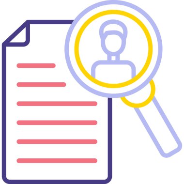 Ara. Web simgesi basit illüstrasyon