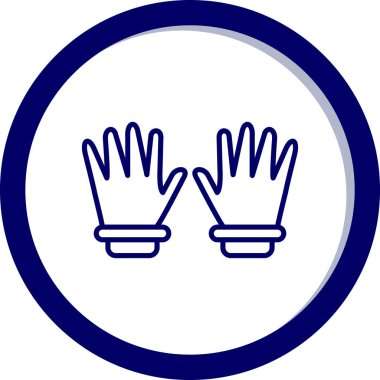 el simgesi vektör illüstrasyonu