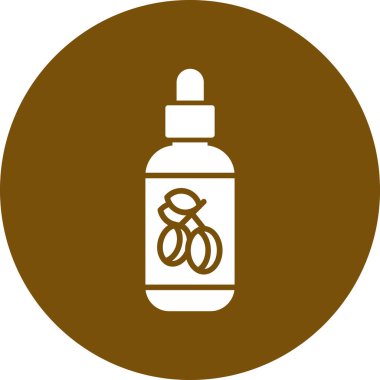 Şişe. Web simgesi basit illüstrasyon