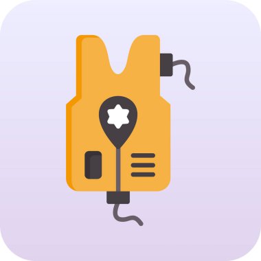 Modern bir simgenin vektör illüstrasyonu