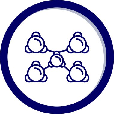 seo modern simgesinin vektör illüstrasyonu