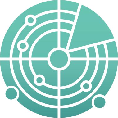 hedef simge vektör illüstrasyonu