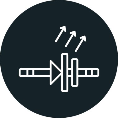 ok simgesinin vektör illüstrasyonu