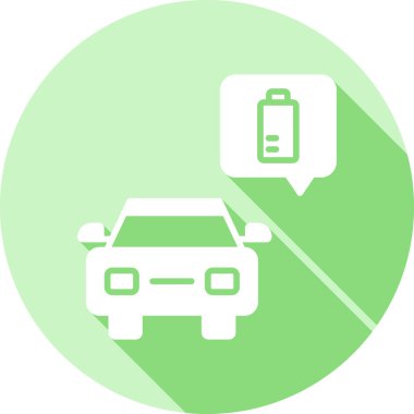 araba aküsü vektör illüstrasyonu