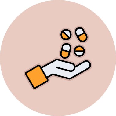 ilaç ve sağlık simgesi, vektör tasarımı