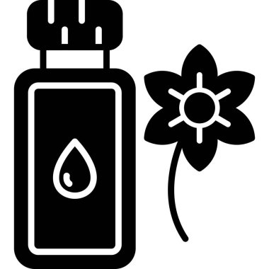 Modern çiçeğin vektör illüstrasyonu