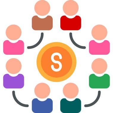 iş insanlar düz simgeler