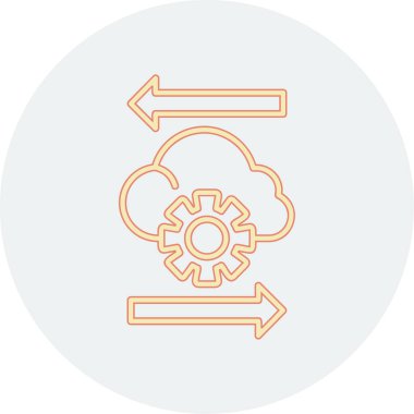 seo modern simgesinin vektör illüstrasyonu