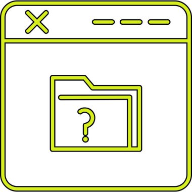 Web tarayıcı simgesi, vektör çizim