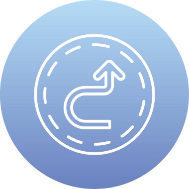 Bir simgenin vektör illüstrasyonu