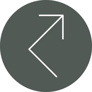 ok simgesi vektör illüstrasyonu