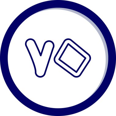 Harfli ve işaretli simge