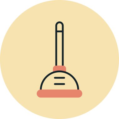 termometre simgesi vektör illüstrasyonu