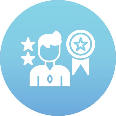 Ödül. Web simgesi basit illüstrasyon