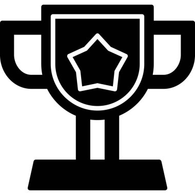 ödül ödül ikonu, vektör illüstrasyonu beyaz arkaplanda izole