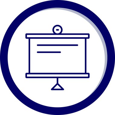 Web simgesi, masaüstü vektör illüstrasyonu