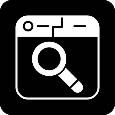 seo modern simgesinin vektör illüstrasyonu