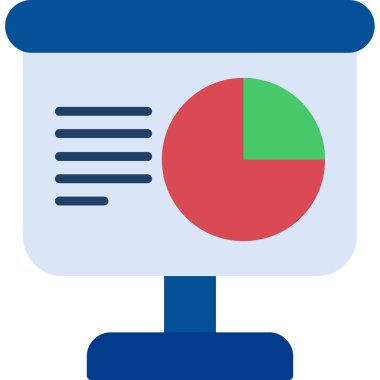işletme finansmanı düz stil simgesi
