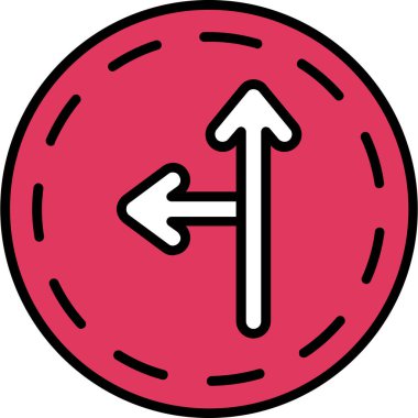 ok simgesi vektör illüstrasyonu