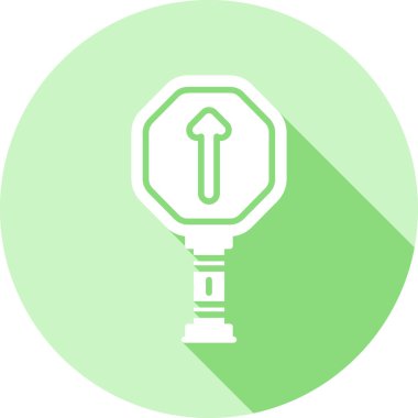 Trafik lambası. Basit illüstrasyon