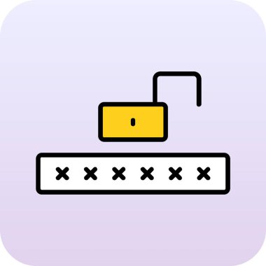 Parola simgesinin resmedilmesi