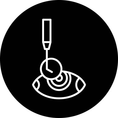 Modern simgenin vektör illüstrasyonu