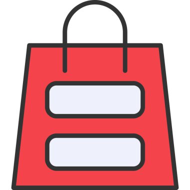 Alışveriş çantası. Basit tasarım