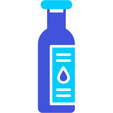 Şişe. Web simgesi basit illüstrasyon