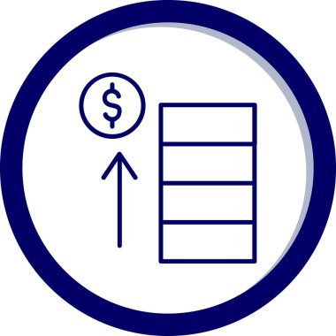 money vector icon modern simple illustration