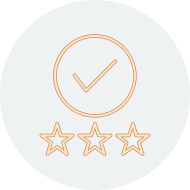 Gözden geçirme düz vektör simgesi