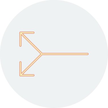 Modern simgenin vektör illüstrasyonu