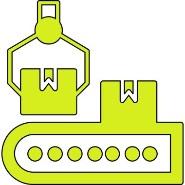 Yapı simgesinin vektör illüstrasyonu