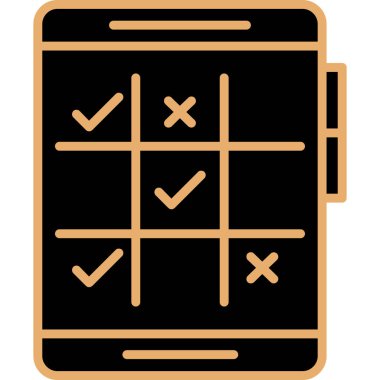 Takvim. Web simgesi basit illüstrasyon