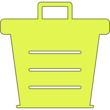 Alışveriş. Web simgesi vektör illüstrasyonu