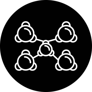 seo ve pazarlama simgesinin vektör illüstrasyonu