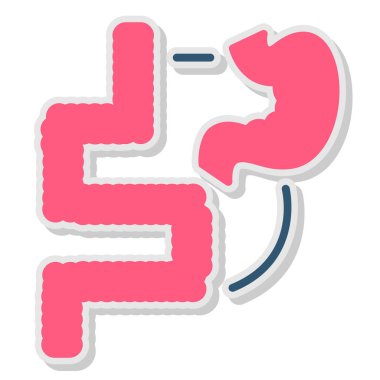 Midem. Web simgesi basit illüstrasyon