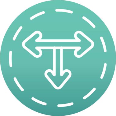 Ok. Web simgesi vektör illüstrasyonu