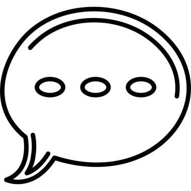 Gülümseyen bir kabarcığın vektör simgesi