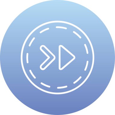 ok simgesi vektör illüstrasyonu