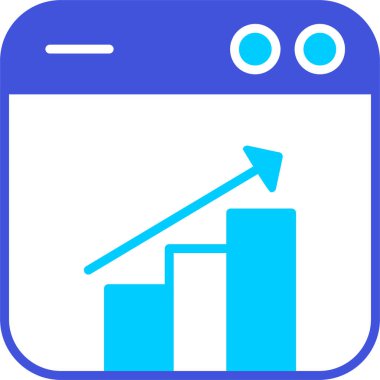 seo modern simgesinin vektör illüstrasyonu