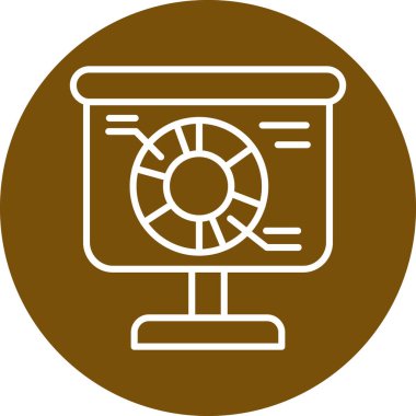 seo modern simgesinin vektör illüstrasyonu