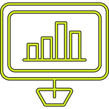 grafik simgesi, vektör illüstrasyonu