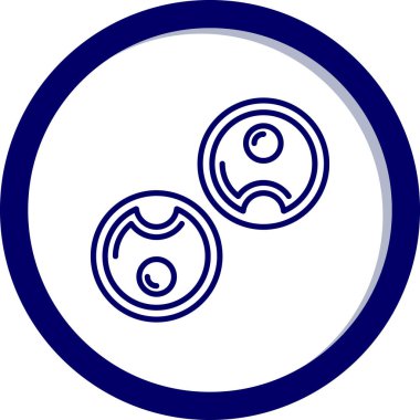 Kişisel ve ticari kullanım için vektör simgesi.